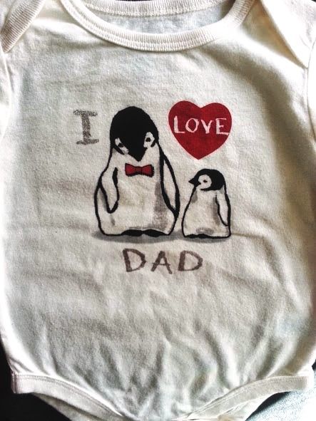 Fox And Penguin, Gifts For Expecting Moms, Penguin Onesie, Penguin Nursery, Baby Baker, I Love Dad, Penguin Baby, Gifts For Babies, Baby Mine