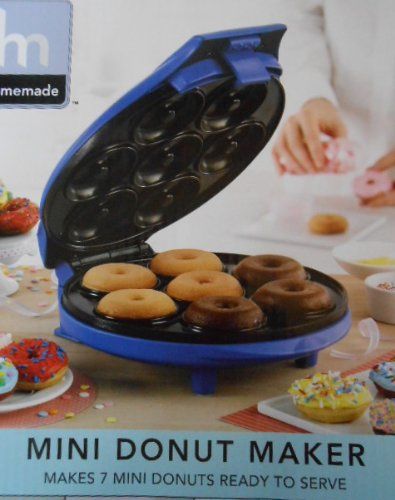 Bella Sensio Mini Donut Maker - Blue Baby Cake Donut Maker Recipes, Mini Donut Maker Recipes, Babycakes Recipes, Babycakes Donut Maker, Donut Maker Recipes, Mini Donut Maker, Homemade Baked Donuts, Mini Donut Recipes, Donut Makers