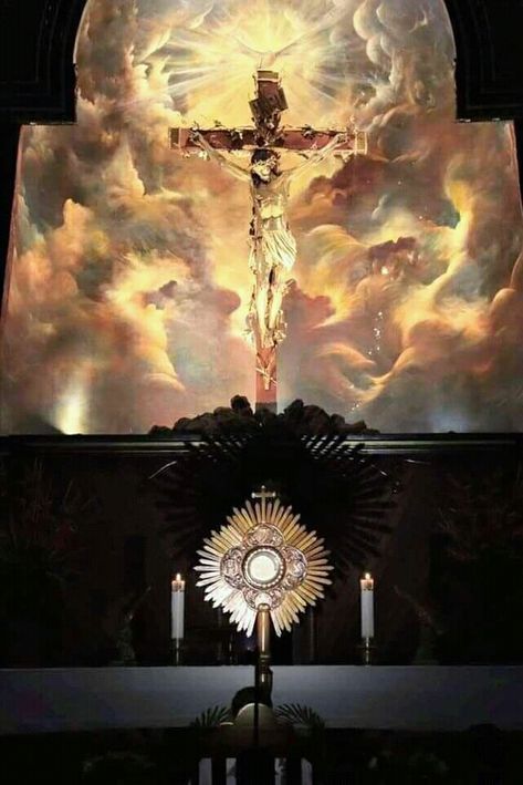 Catholic Wallpaper, Traditional Catholicism, Catholic Altar, Eucharistic Adoration, Catholic Pictures, Jesus Christ Art, Catholic Images, Christian Pictures, Jesus Christ Images