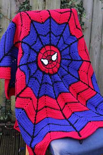 Ravelry: superhoop's Eli's spidey blanket Spidey And His Amazing Friends Crochet, Crochet Spiderman Blanket, Spiderman Hat, Spiderman Blanket, Friends Crochet, Spidey And His Amazing Friends, Crochet Kids Hats, Crochet Kids, Crocheted Items