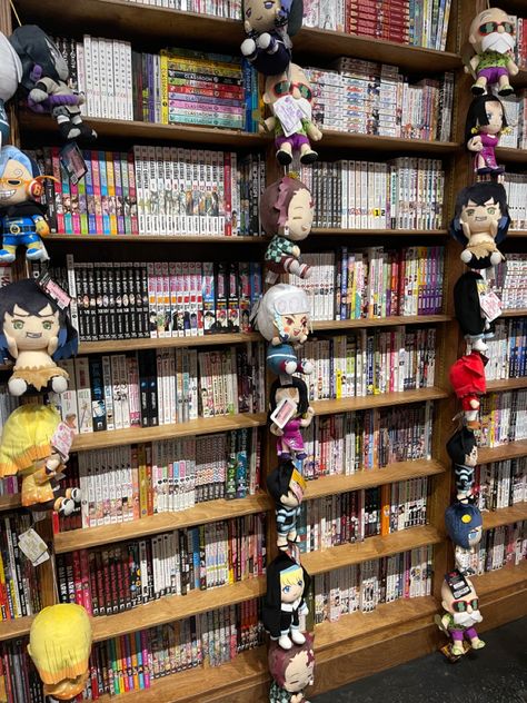 Anime Bedroom Ideas, Gothic Cottagecore, Read Anime, Tiny Shop, Otaku Room, Anime Suggestions, Japan Store, Library Aesthetic, Store Layout