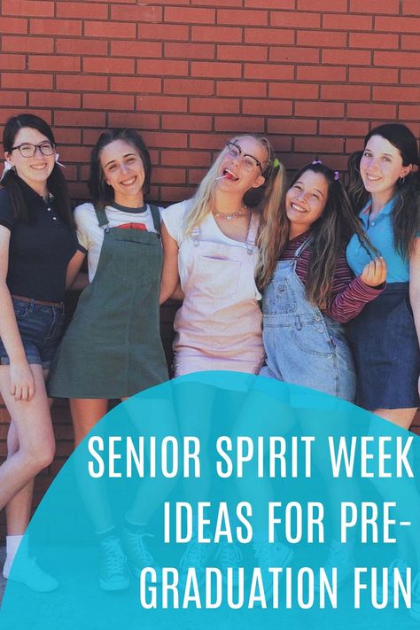 53 Senior Spirit Week Ideas For Pre-Graduation Fun - momma teen Senior Dress Up Day Ideas, Fashion Disasters Outfit Spirit Week, Senior Dress Up Days, High School Dress Up Days, Senior Spirit Week Ideas, Senior Spirit Week, Senior Week Ideas, Spirit Week Ideas, Throwback Day