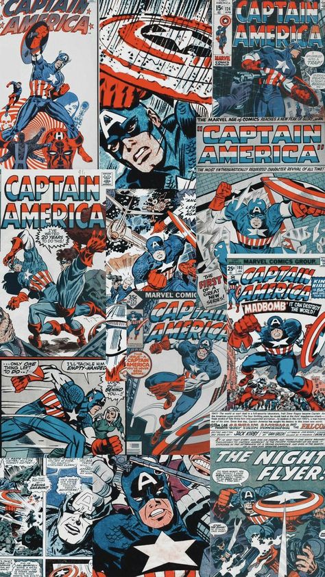 Cool Spiderman Wallpapers, Capitan America Wallpaper, Cool Spiderman, Captain America Aesthetic, Spiderman Wallpapers, Comic Book Wallpaper, Kapten Marvel, Comic Wallpaper, Marvel Comics Vintage