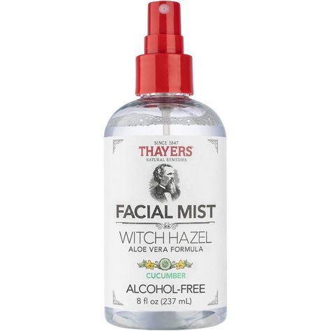 Thayers Witch Hazel Alcohol Free Toner Facial Mist - Cucumber - 8 Fl Oz : Target Water On Face, Clever Gift Ideas, Thayers Witch Hazel, Witch Hazel Toner, Journal Mood Tracker Ideas, Mood Tracker Ideas, Bullet Journal Mood Tracker, Journal Mood Tracker, Bullet Journal Mood Tracker Ideas