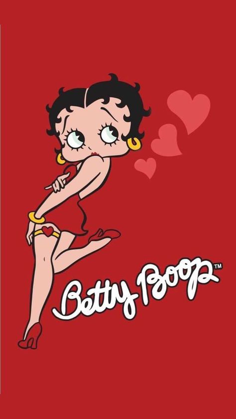 Betty Cartoon, Betty Boop Halloween, Animated Cartoon Characters, Betty Boop Art, Cartoon Cartoon, Betty Boop Pictures, Old Cartoons, Red Wallpaper, Animated Icons