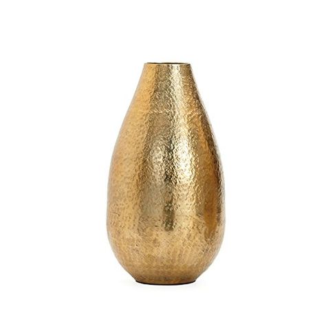 Texture Jewelry, Pvc Pipe Crafts, Vase Gold, Short Vase, Big Vases, Vase Lamp, Gold Vases, Vases For Sale, Silk Plants