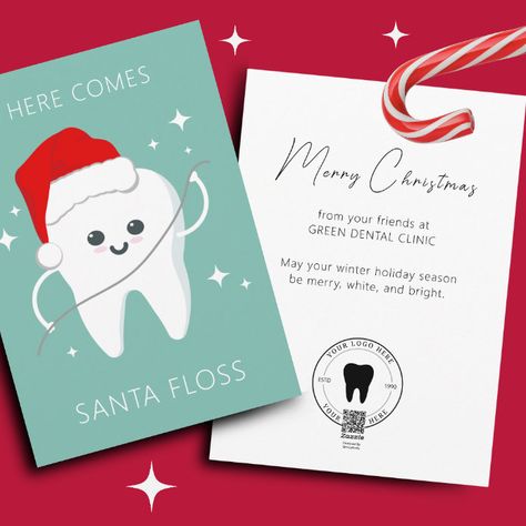 Dentist Funny, Dental Christmas, Funny Dentist, Dentist Humor, Christmas Stationery, Christmas Post, Office Christmas, Christmas Holiday Cards, Holiday Postcards