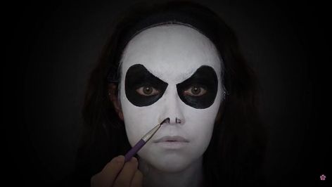 Jack Skellington Makeup Tutorial, Jack Skellington Face Makeup, Jack Skellington Halloween Makeup, Jack Skellington Makeup Men, Jack Skellington Makeup Female, Scary Jack Skellington, Sally Skellington Makeup, Face Makeup For Halloween, Jack Skellington Face Paint