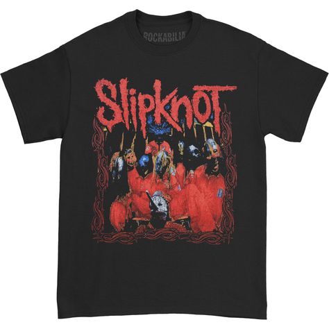 Officially licensed merch from Slipknot Band Frame T-Shirt available at Rockabilia. Shop now Slipknot Band Frame T-Shirt | Rockabilia Merch Store Band Tshirt Outfit, Desired Wardrobe, Vintage Band Shirts, Slipknot Band, Emo Clothes, Grunge Fits, Silly Clothes, Bday Wishlist, Goth Shirt