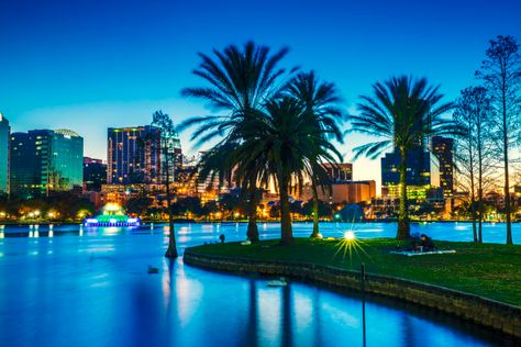 The 20 Best Places to Live in Orlando Orlando Disney, Orlando Family, Lake Eola, Visit Orlando, Florida Weather, Orlando Travel, Disney Sea, Places To Live, Downtown Disney