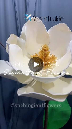 Foam Flower, Giant Flowers, Foam Flowers, Big Flowers, The Flowers, Flower Decorations, Artificial Flowers, Audio, The Originals