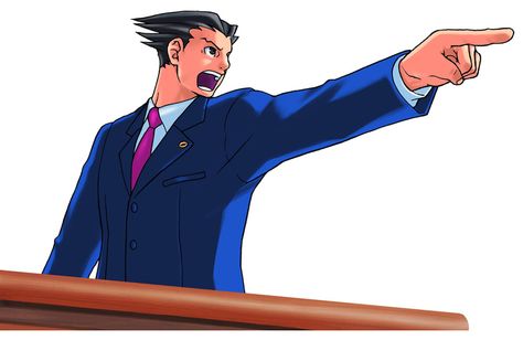 Phoenix Wright Objection Phoenix Wright Objection, Ace Attorney Phoenix Wright, Apollo Justice, Pirate Bay, Professor Layton, Make A Character, Phoenix Wright, Ace Attorney, Meme Template