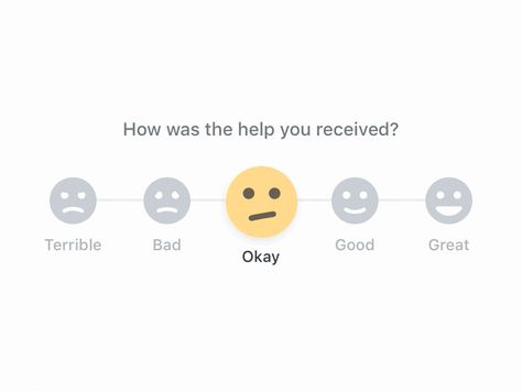 Feedback by Bill Labus Application Ui Design, Ui Design Mobile, Survey Design, Best Ui Design, Apps Design, Mobile App Design Inspiration, Ui Patterns, Ui Animation, App Design Inspiration