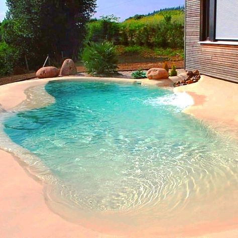 @canuckoff shared a photo on Instagram: “Appear in my life, please? 😍 . . . . #ineedthis #ineedthisinmylife #life #backyard #backyardbeach #pool #backyardpool #oasis #amazing…” • Jun 16, 2020 at 7:49am UTC Small Lagoon Pool, Lagoon Pool Backyard, Patio Chico, Luxury Pools Backyard, Dream Backyard Pool, Natural Swimming Ponds, Lagoon Pool, Pool Backyard, Pool Landscape Design