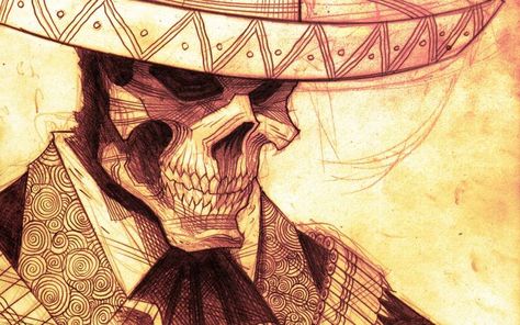 17+ Cool Mexican Drawings Check more at https://drawingwow.com/17-cool-mexican-drawings/ Payasa Tattoo, Mexican Skeleton, Mexico Wallpaper, Hispanic Art, Catrina Tattoo, Skeleton Drawings, Mexican Culture Art, Mexican Skulls, Mexico Art