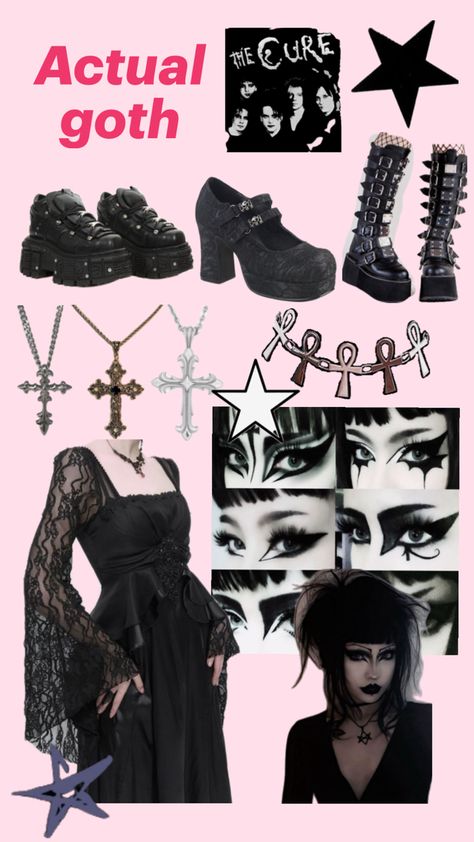 Actual Goth, Daily Fashion Inspiration, Romantic Goth, Goth Makeup, Goth Outfits, Alternative Outfits, Pastel Goth, Lookbook Outfits, Goth Fashion