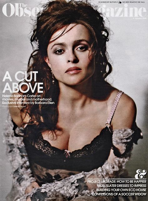 Helena Bonham Carter Bellatrix Black, Helena Carter, Helen Bonham, Helena Bonham, The Observer, Bellatrix Lestrange, Bonham Carter, Helena Bonham Carter, English Actresses