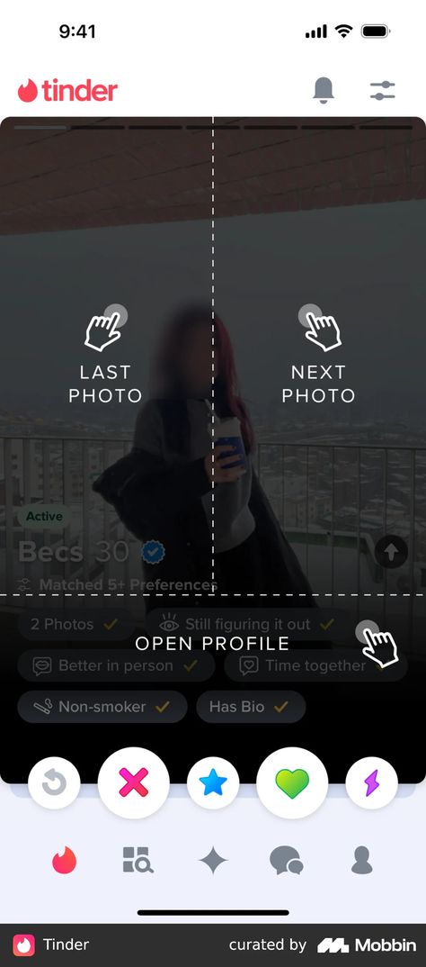Tinder iOS | Mobbin Tinder App, App Screenshots, Ui Ux Design Inspiration, Ux Research, Ux Design Inspiration, Mobile Web, Ui Ux Design, Ux Design, Web App