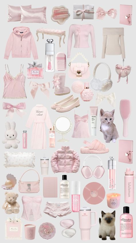 #coquette #coquetteaesthetic #coquettegirl #coquettetheme #pink #cute #white Room Inspo, Mood Board, Energy, Collage, Pink, White