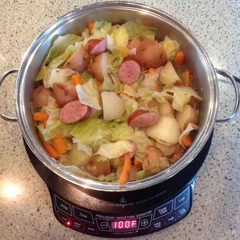 New England Boiled Dinner - Galley Recipe - Always On Liberty Boil Dinner With Ham, Boiled Dinner Soup, Boiled Dinner Crockpot, Boiled Dinner With Ham And Cabbage, Boiled Dinner With Ham, Boiled Dinner Recipe, Boil Dinner, New England Boiled Dinner, England Recipes