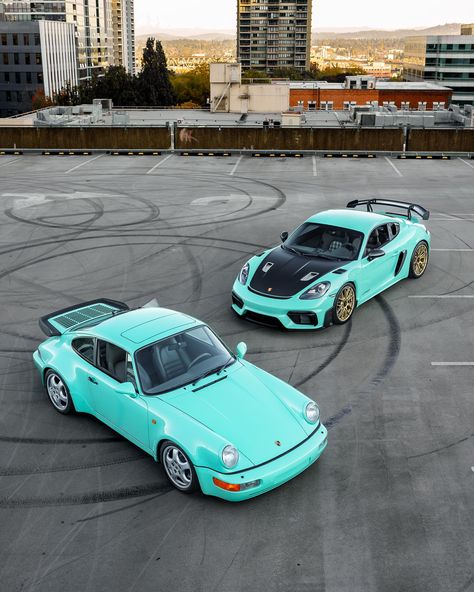 Embrace the legacy and the future in mint green 🌿�💚🏎 The 2023 Porsche 718 GT4 RS with its exquisite PTS Mint Green and CXX Interior, only… | Instagram Mint Green Car, Porsche 964 Turbo, Porsche 718 Gt4, Gt4 Rs, 964 Turbo, 2023 Porsche, Porsche 964, Buy List, Gray Interior