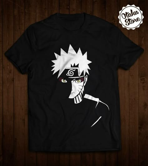 #Naruto T-Shirt #Anime T-Shirt Naruto Painting On Tshirt, T Shirt Painting Anime, Anime Tee Shirt Designs, Anime Tees Design, Anime T Shirt Design Ideas Naruto, Anime Tshirt Design Ideas Naruto, Naruto T Shirt Design Ideas, Naruto Tshirt Designs, Anime T Shirts Outfit