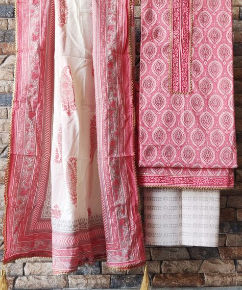 Cotton suits with gota patti | ElegantFahionWear Cotton Suit Pattern, Suit Fabric Women, Cotton Suits Online Shopping, Cotton Dress Materials Online Shopping, Jaipuri Suits, Gota Patti Suits, Casual Cotton Dress, Pure Cotton Suits, Salwar Materials