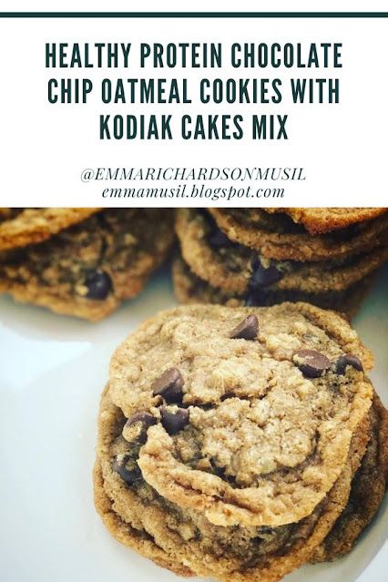 Kodiak Cake Cookies Easy Recipes, Kodiak Oatmeal Cookies, Kodiak Protein Cookies, Kodiak Cookie Recipe, Kodiak Cake Cookies, Texas Meals, Kodiak Recipes, Bariatric Snacks, Kodiak Cakes Recipe