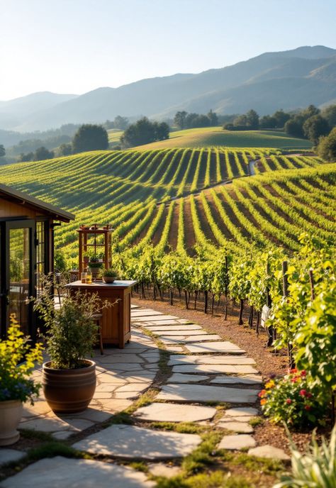 California Landscaping Napa Valley Pictures, Vineyard Landscape Design, California Valley Aesthetic, Napa California Aesthetic, Napa Valley Aesthetic, Napa Aesthetic, Vineyard Aesthetic, California Landscaping, Napa Valley Vineyards