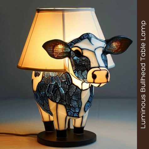 Who said elegance can't have a wild side? 🐂💫 Make a statement without saying a word. ✨ Luminous Bullhead Table Lamp. #lilpinsessentials #homedecor #smallbusinessowneruk #smallbusiness #igtrends #feed #igreach #ChicDecor #ModernRustic #LightingSolutions #ElegantHome #StylishInteriors #HomeMakeover #DecorLovers #BoldDesigns #LuxuryLighting #AdventurousInteriors Cow Lamp, Modern Night Light, Lamp Bedside Table, Animal Night Light, Animal Lamp, Cow Decor, Bedside Table Lamp, Lamp Bedside, Lampe Decoration