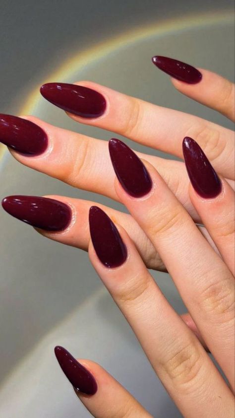 Kutek Disney, Wine Nails, February Nails, Smink Inspiration, Her Nails, Makijaż Smokey Eye, Shiny Nails, Thanksgiving Nails, Red Nail