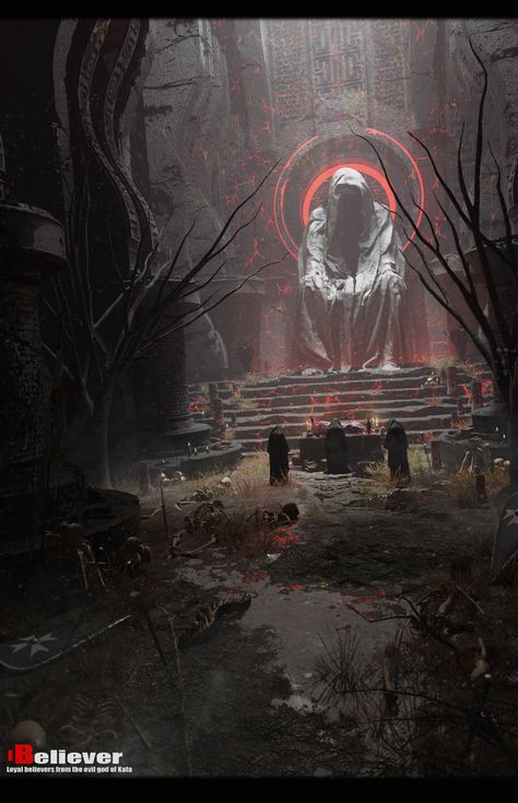 Horror Game Environment, Dark Fantasy Environment, Horror Landscape, Dark Dungeon, Dark Environment, Key Frame, Star Wars Sith, Dark Creatures, Darkest Dungeon