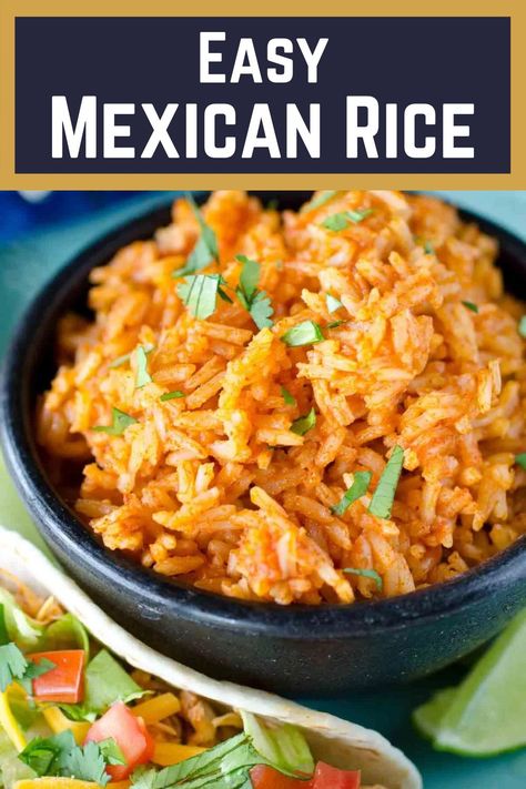 Mexican Red Rice, Red Rice Recipe, Authentic Mexican Rice, Mexican Quinoa Salad, Air Flyer, Mexican Rice Easy, Mexican Rice Recipes, Dessert Box, Cooking Tomatoes