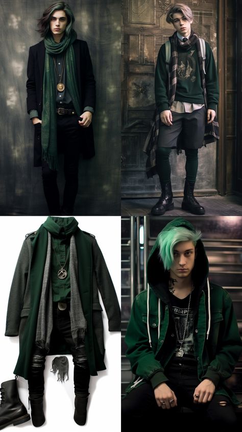 Mens Witch Fashion, Dark Witch Aesthetic Outfit Male, Witch Male Outfit, Wizard Aesthetic Fashion Male, Witch Core Outfits Male, Witchy Men Fashion, Wizard Fashion Men, Male Witch Aesthetic Fashion, Male Witch Outfit