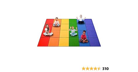 Amazon.com: Booooom Jackson Classroom Carpets Elementary, Colorful Classroom Seating Rug for Nursery, School, Children's Classroom Area Rug Educational Carpet with Non-Slip Backing(Seats-24),13' x 7' 5" : Home & Kitchen Classroom Carpet, Rug For Nursery, Classroom Carpets, Colorful Classroom, Rainbow Classroom, Classroom Seating, Classroom Rug, Nursery School, Kids Classroom