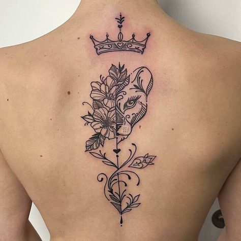 Beautiful Spine Tattoos, Back Tattoo Women Spine, Floral Back Tattoos, Sacred Tattoo, Traditional Tattoo Flowers, Mommy Tattoos, Spine Tattoos For Women, Lily Tattoo, Wrist Tattoos For Women