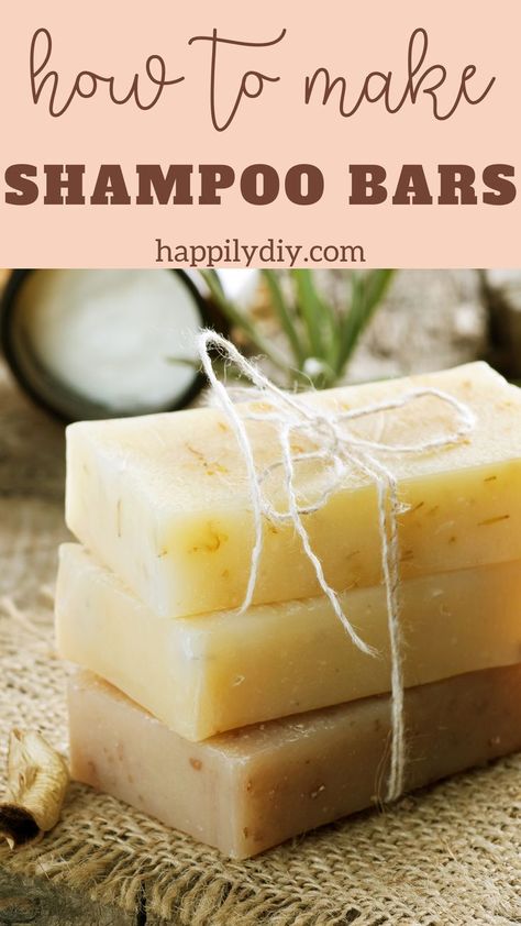 handmade shampoo bars Diy Natural Shampoo And Conditioner, Homemade Castile Soap, Diy Natural Shampoo, Home Made Shampoo, Soap Jellies, Handmade Soap Business, Herbs And Uses, How To Make Shampoo, Diy Shampoo Bar