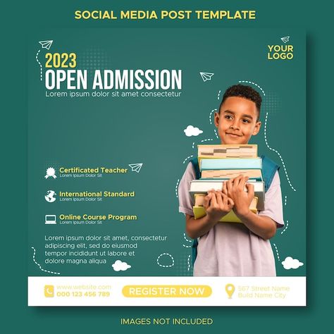 School Promotion, School Promotion Poster, Admission Post, Admission Open Design, Admissions Open Poster, Admission Open, College Admission Poster Design, Admission Open Creative, Admission Open Creative Ads