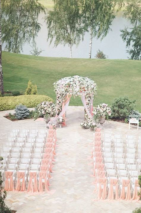 Wedding Ceremony Chairs, Ceremony Chairs, Wedding Chair Decorations, Garden Weddings Ceremony, Rustic Wedding Decorations, Wedding Altars, Wedding Chair, Wedding Ceremony Decor, Wedding Ceremony Ideas