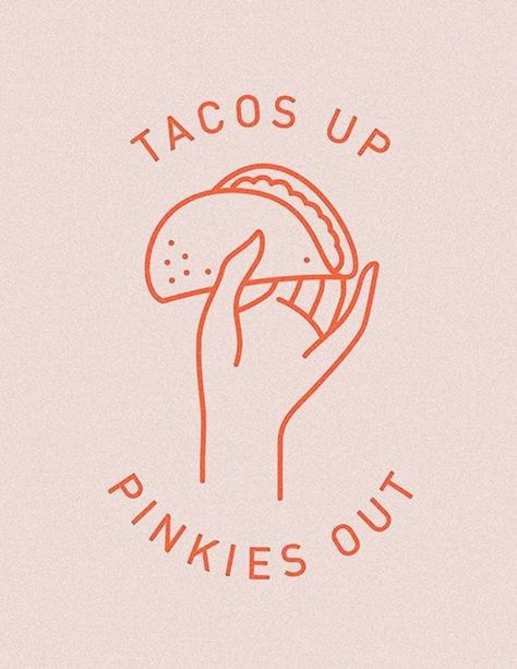 Taco Graphic Design, Tacos Quotes, Taco Quotes, Restaurant Stickers, Taco Logo, Taco Graphic, Great Logo Design, Bar Restaurant Design, House Illustration