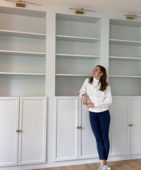 Large bookshelves