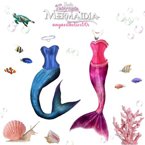 Barbie Animated, Barbie Fairytopia Mermaidia, Barbie In A Mermaid Tale, Fairytopia Mermaidia, Mermaid Ideas, Mermaid Stuff, Barbie Fairytopia, Everyday Cosplay, Fairy Outfit