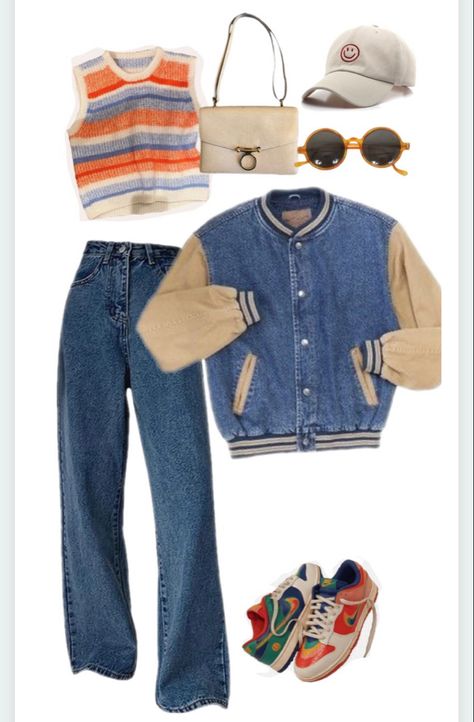 Outfits From The 90s Retro, Retro Outfits Feminine, Outfit Ideas 80s Style Retro, Cute 80s Outfits Party Retro, 80s Outfits Aesthetic Summer, 80s Fashion Party Outfits 1980s Retro, Stranger Thing Inspired Outfit, 70s And 80s Outfits, Retro Inspired Outfits 80s