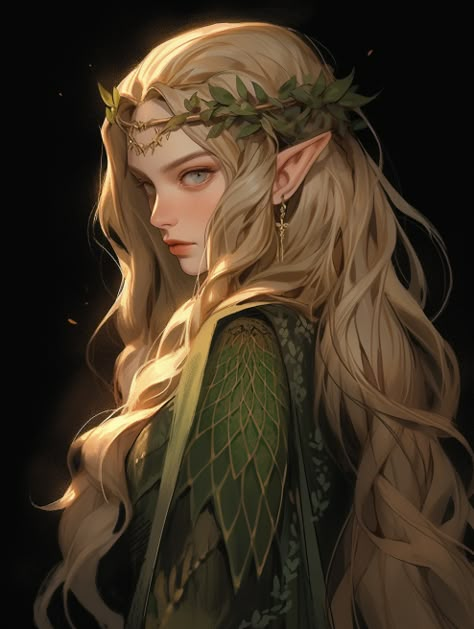 Weiblicher Elf, Elven Princess, Lotr Elves, Elf Warrior, Elves Fantasy, Anime Elf, Female Elf, Elf Art, Wood Elf