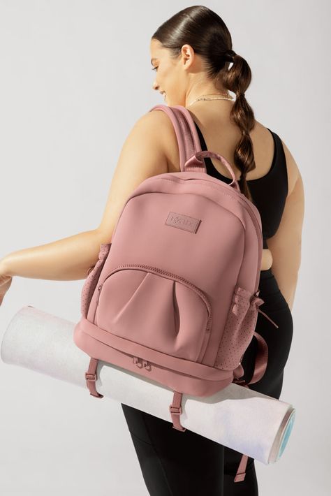 Backpacks Blogilates Backpack, Popflex Backpack, Cora Backpack, Functional Pink Backpack For Gym, Functional Pink Gym Backpack, Versatile Pink Standard Backpack, Yoga Mat Holder, Cassey Ho, College Clothes