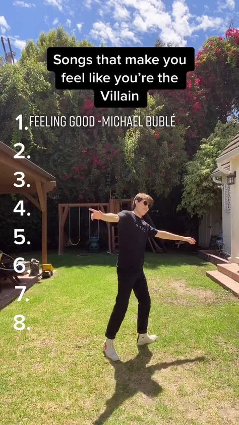 original sound created by Ari Elkins | Popular songs on TikTok Villain Vibes Songs, Songs For Different Moods, Villain Songs Playlist, Theme Songs For Your Life, Songs That Make You Feel Like A Villain, Villian Songs, Do You Know These Songs, Songs You Need On Your Playlist, Songs For Moods