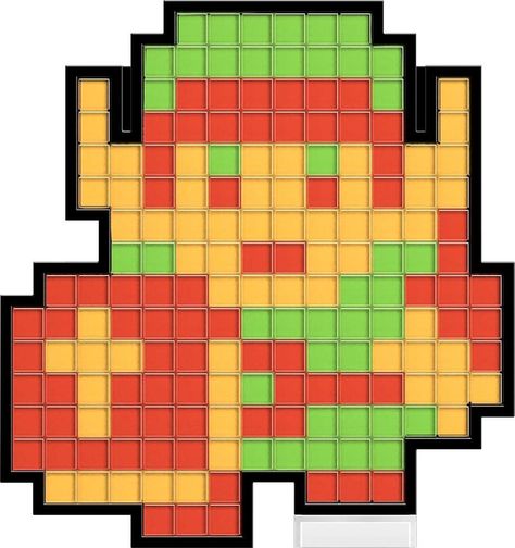 Link Pixel Art, Grille Pixel Art, Zelda Pattern, Pixel Art Ideas, Pixel Art Minecraft, Modele Pixel Art, Pixel Art Templates, Mario Luigi, Pix Art