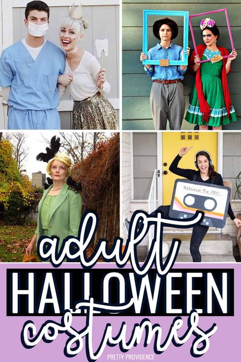 Cheap Unique Halloween Costumes, Women's Diy Halloween Costume Ideas, Wordle Halloween Costume, Diy Halloween Costumes For Women Funny, Unique Last Minute Halloween Costumes, Lets Make A Deal Costumes Diy, New Costume Ideas, Adult Homemade Halloween Costumes, Church Appropriate Halloween Costumes