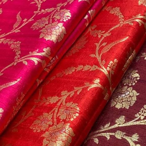 Raw silk fabric