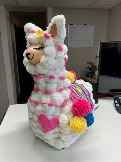 Llama Valentines, Tissue Box Crafts, Valentine Boxes For School, Kids Valentine Boxes, Valentine Card Box, Valentines Box, Valentine Baskets, Mexican Party Theme, Valentine's Day Crafts For Kids